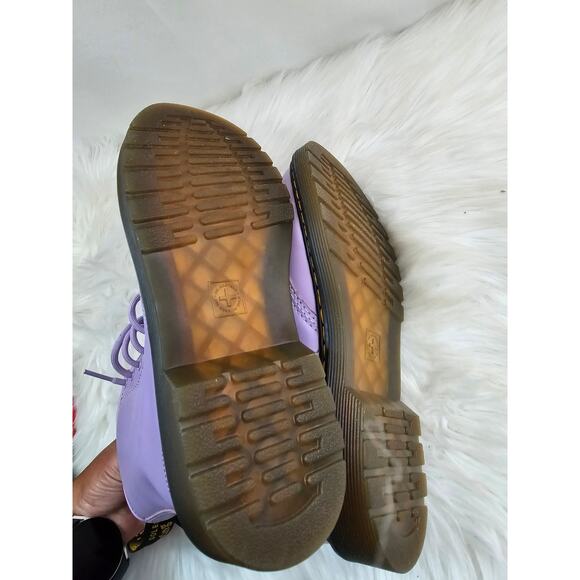 Dr. Martens Girls Zavalaj Combat  Shoes Boots, Ankle Purple size 4 - Picture 3 of 7